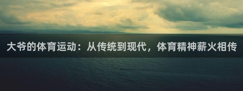 24体育赛事直播网：大爷的体育运动：从传统到现代，体育精神薪火相传